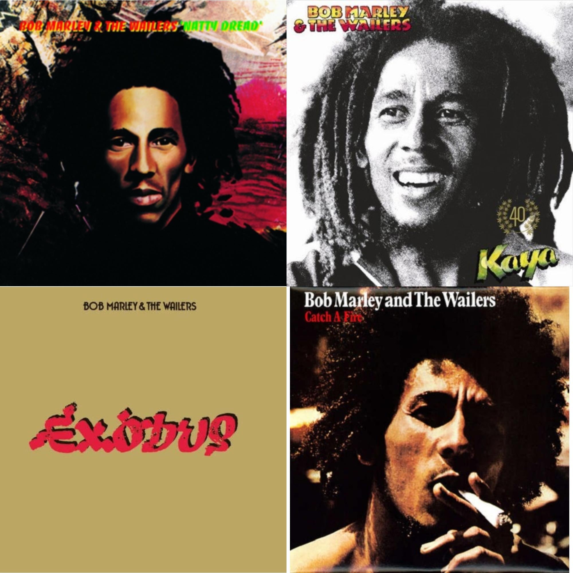 Natty Dread (180G) & Catch A Fire & Exodus & Kaya 40 (2LP)