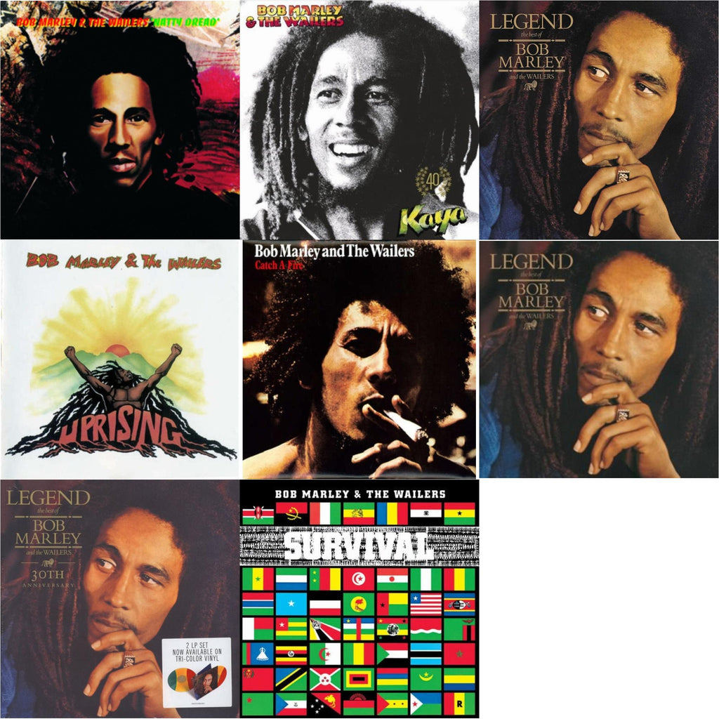 Legend & Natty Dread (180G) & Catch A Fire & Legend - The Best Of Bob Marley & The Wailers (2LP) & Legend (30Th Anniversary) & Survival (180G) & Uprising & Kaya 40 (2LP)