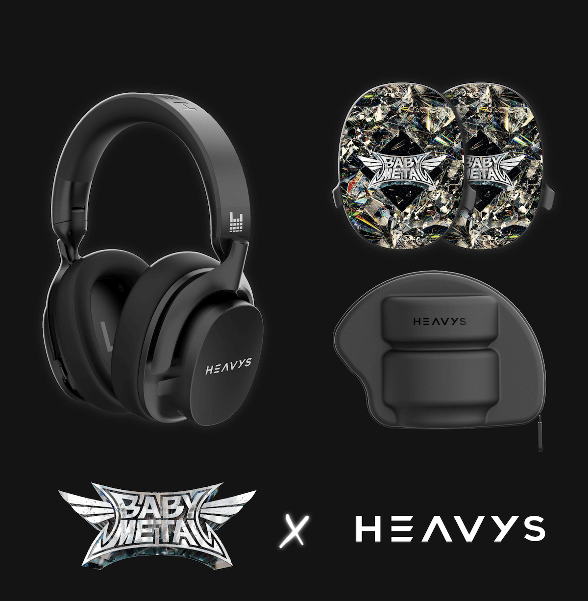 Heavys Headphones + Shells Bundle
