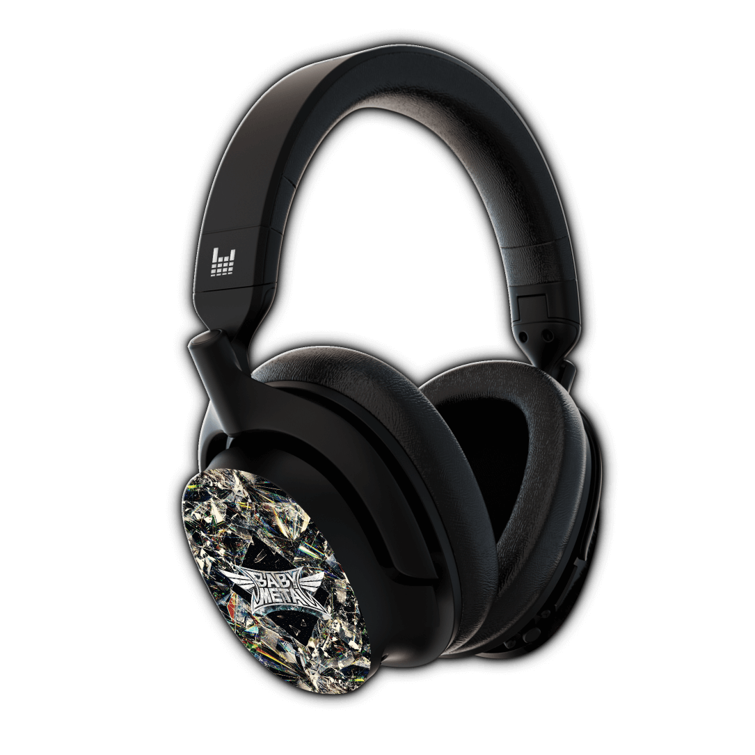 BABYMETAL Forth Limited Edition HEAVYS Headphone Shells & Headphone Bundle