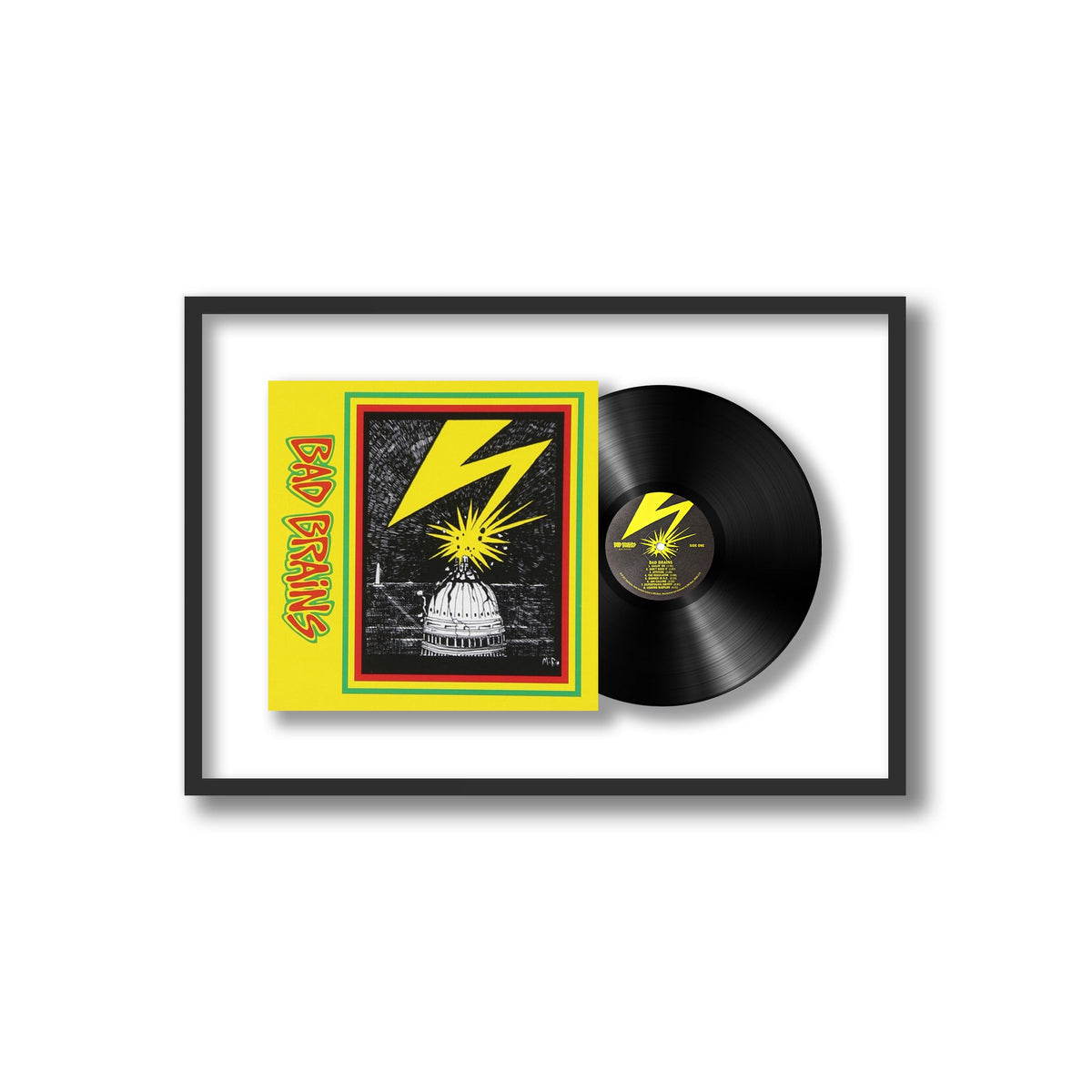 Bad Brains - Bad Brains - Framed Vinyl Record