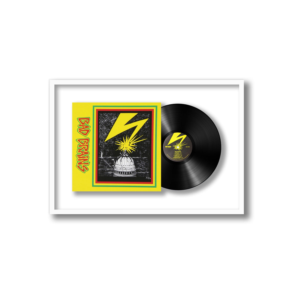 Bad Brains - Bad Brains - Framed Vinyl Record