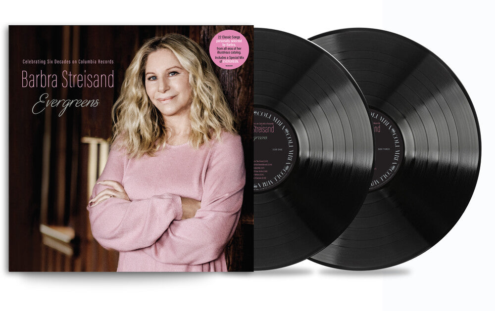 Barbra Streisand – EVERGREENS: Celebrating Six Decades on Columbia Records (2-LP Vinyl) Vinyl Record