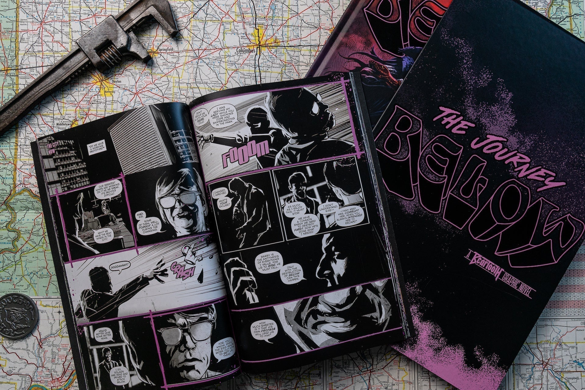Beartooth The Journey Below - Signed Super Deluxe Bundle