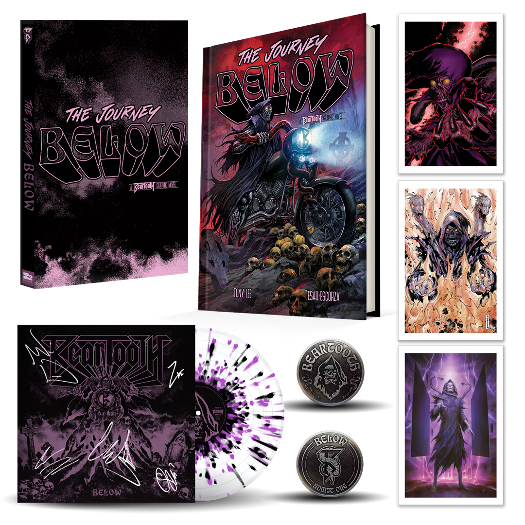 Beartooth The Journey Below - Signed Super Deluxe Bundle