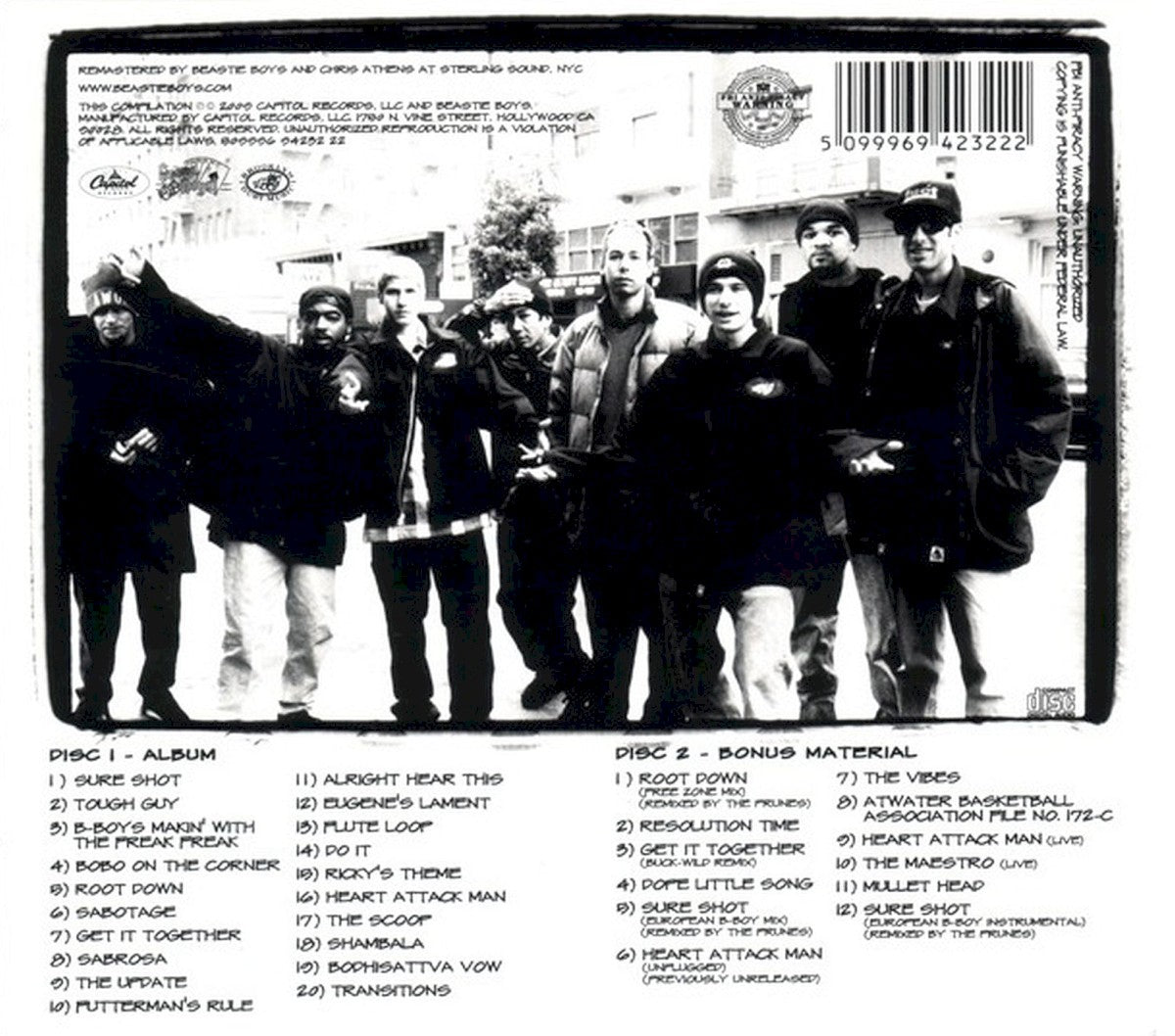 Beastie Boys – Beastie Boys : Ill Communication (2-CD) Music CD