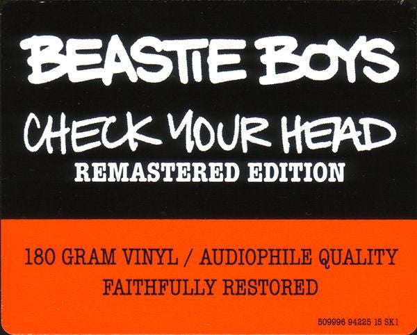 Beastie Boys – Check Your Head (2-LP Vinyl) Vinyl Record