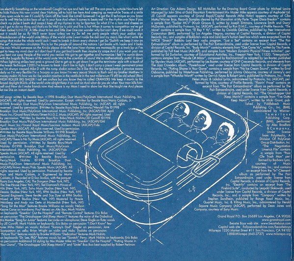 Beastie Boys – Hello Nasty Music CD