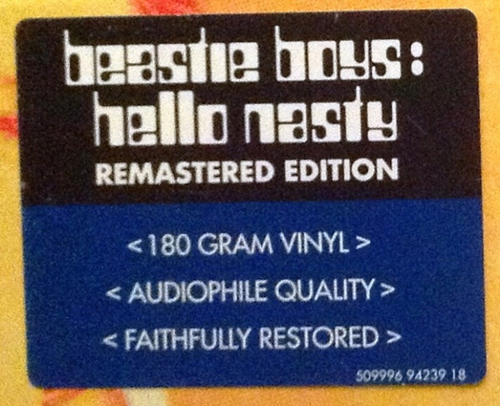 Beastie Boys – Hello Nasty: Remastered (2-LP Vinyl) Vinyl Record