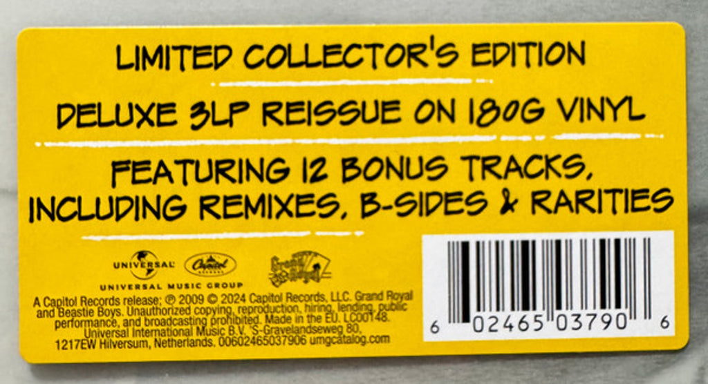 Beastie Boys – Ill Communication (3-LP Vinyl) Vinyl Record