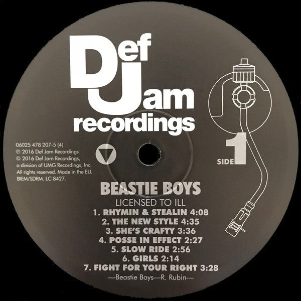 Beastie Boys – Licensed To Ill: 30th Anniversary Edition (LP Vinyl) Vinyl Record