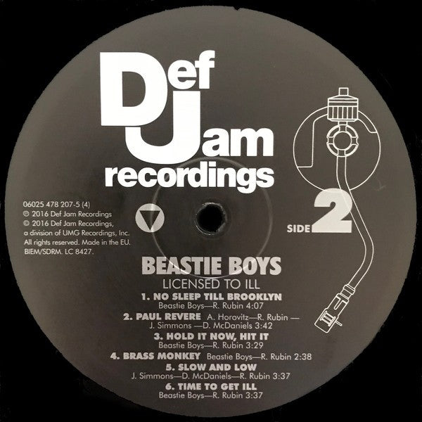 Beastie Boys – Licensed To Ill: 30th Anniversary Edition (LP Vinyl) Vinyl Record