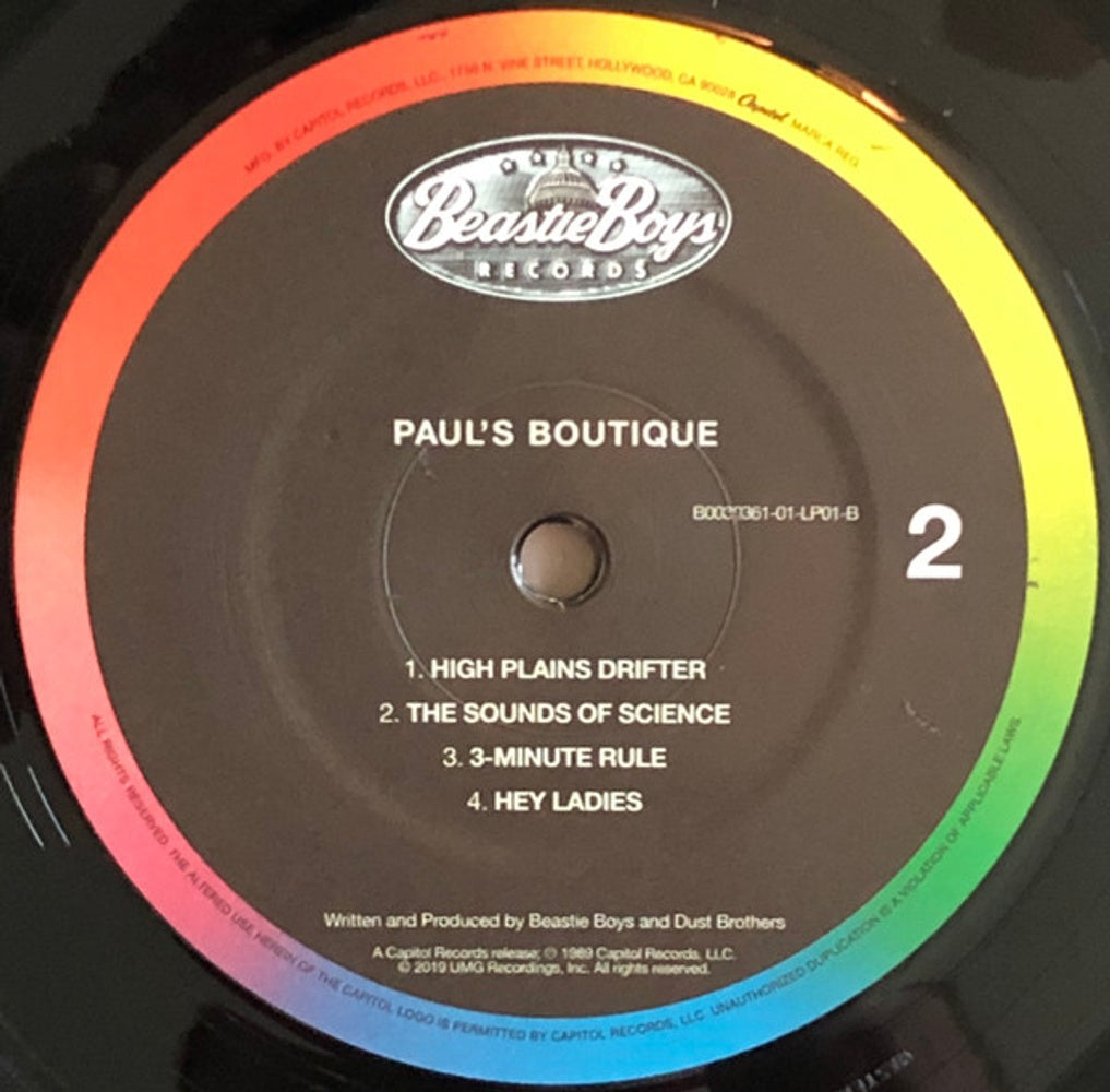 Beastie Boys – Paul's Boutique (2-LP Vinyl) Vinyl Record