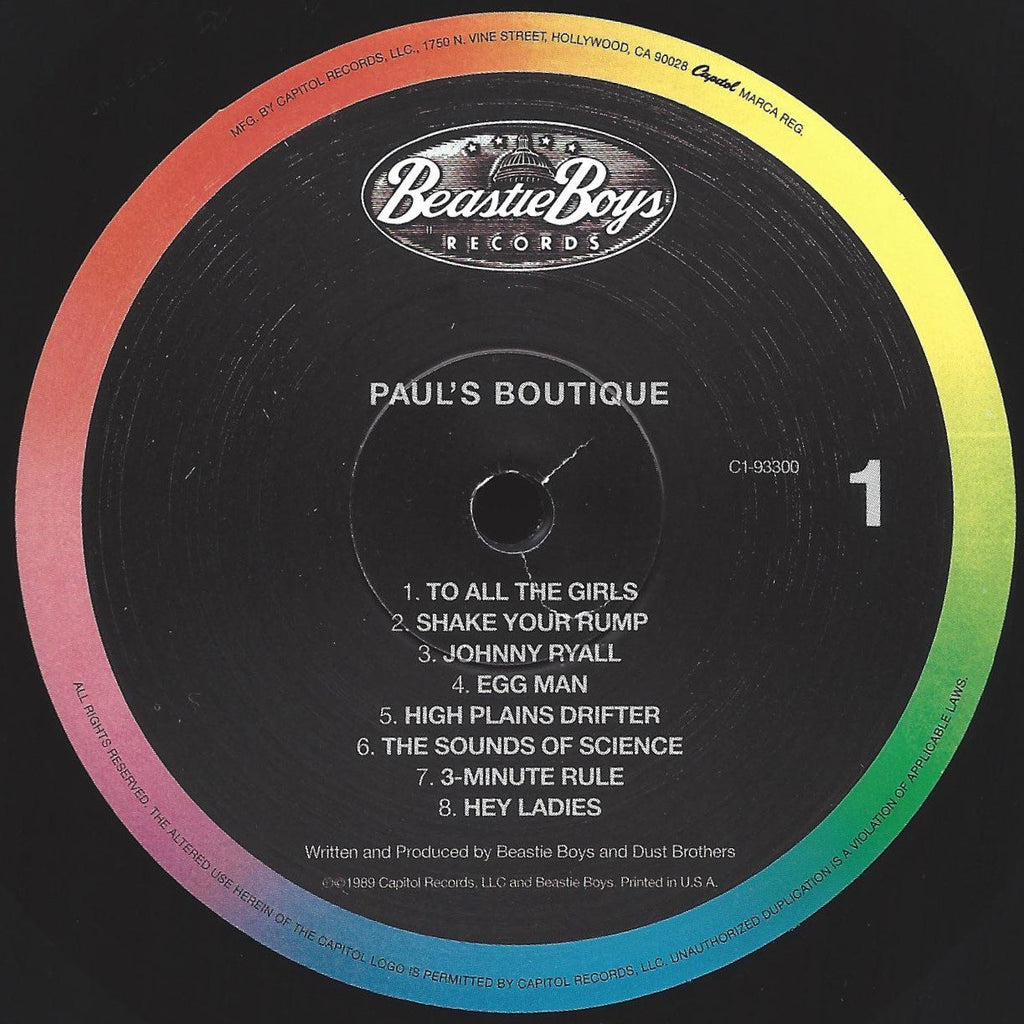 Beastie Boys – Paul's Boutique: 20th Anniversary Edition (LP Vinyl) Vinyl Record