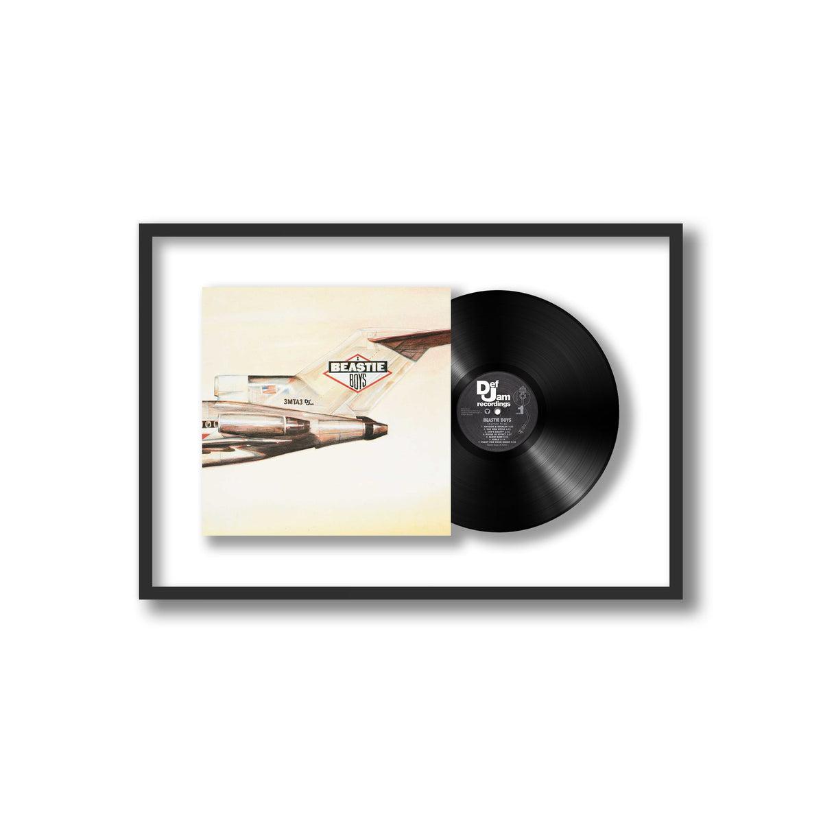 Beastie Boys - Licensed to Ill - Framed Vinyl Record