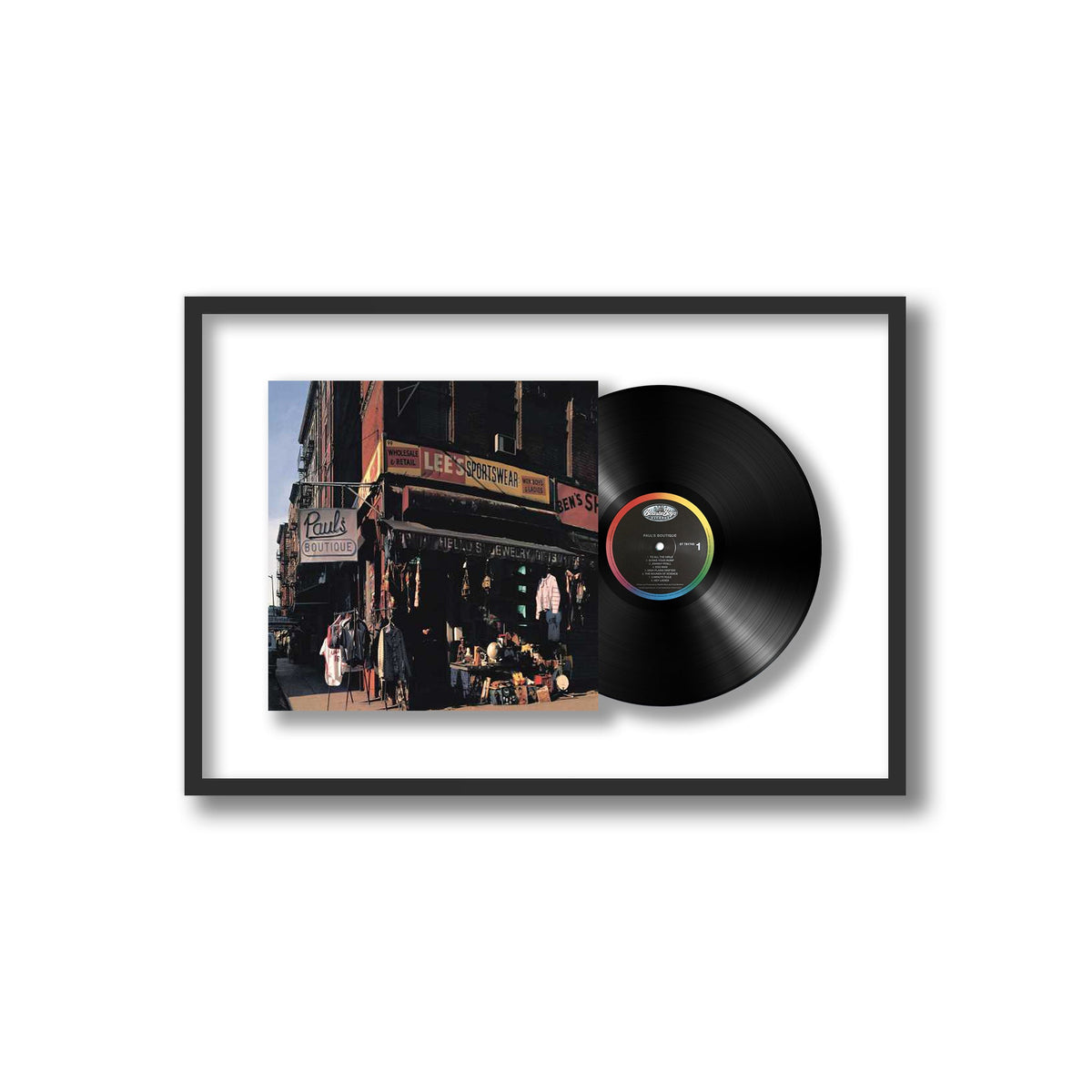 Beastie Boys - Paul's Boutique - Framed Vinyl Record