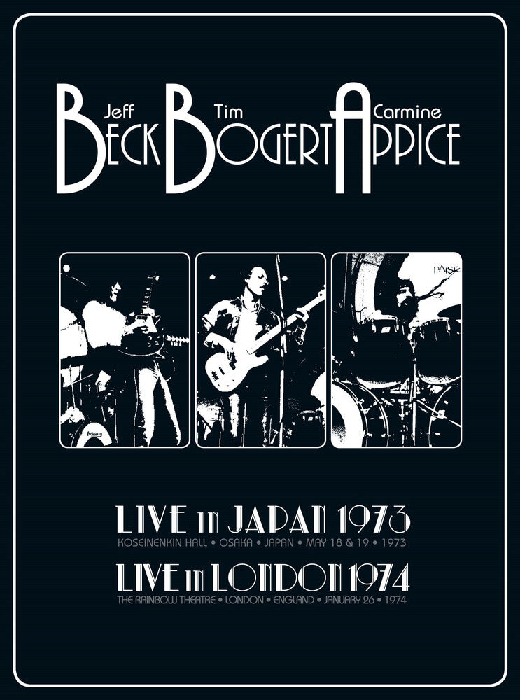 Beck Bogert & Appice – Live 1973 & 1974 (4-CD) Music CD