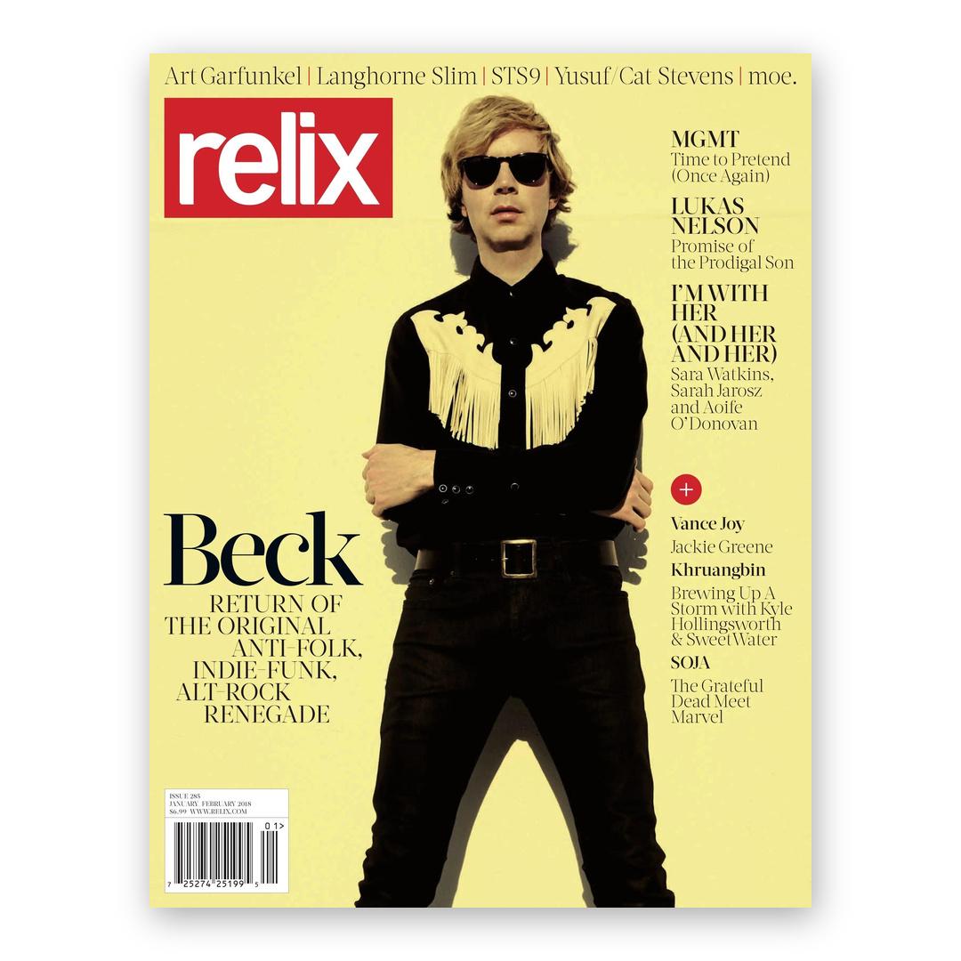 Beck - January/February 2018 Relix Issue Magazine