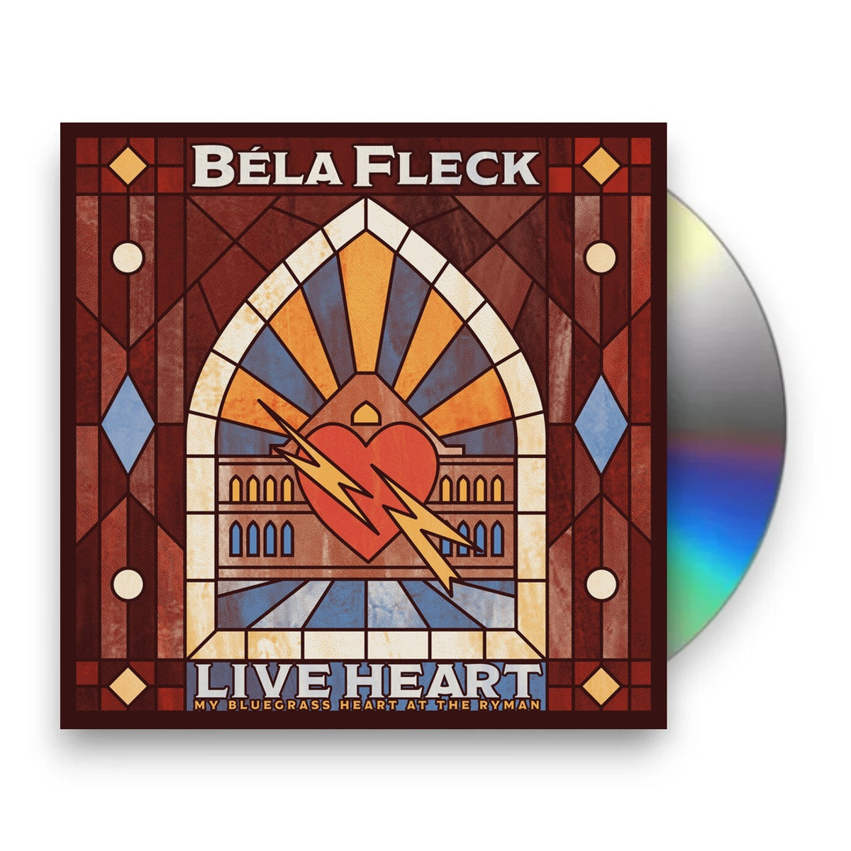Bela Fleck – Live Heart: My Bluegrass Heart at the Ryman (2-CD) Music CD