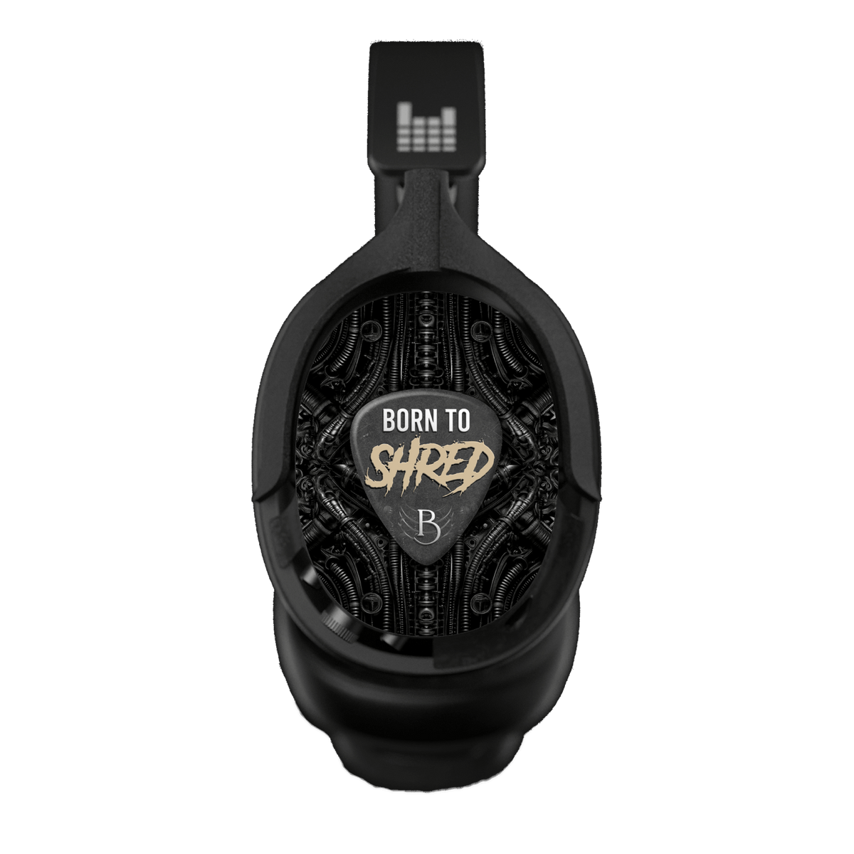 'Born To Shred' by BERNTH Limited Edition Heavys Headphone Shells & Headphone Bundle