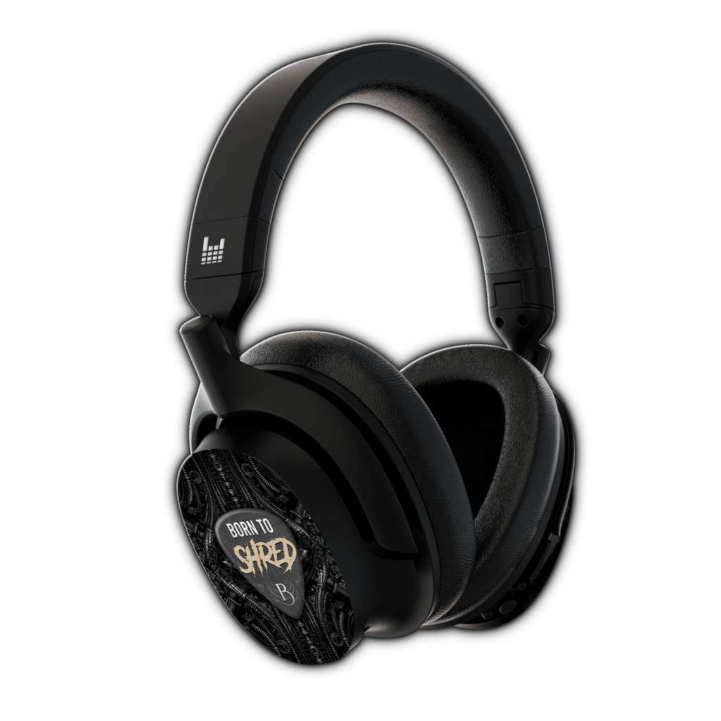 'Born To Shred' by BERNTH Limited Edition Heavys Headphone Shells & Headphone Bundle