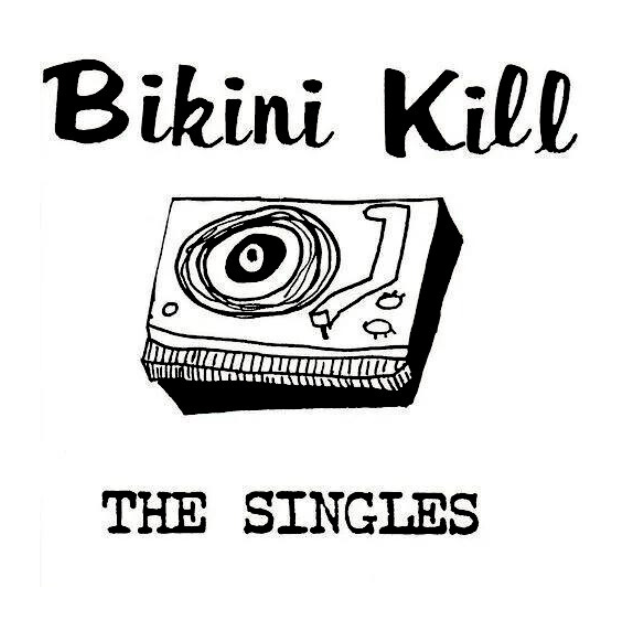 Bikini Kill - Singles (Dl Code) & Pussy Whipped (Dl Code) - LP Vinyl Bundle