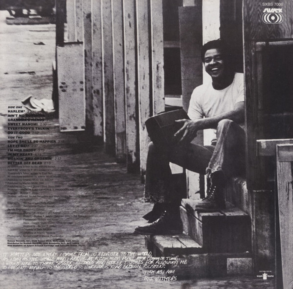 Bill Withers – Just As I Am (LP Vinyl) Vinyl Record