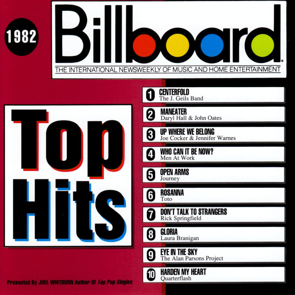 Billboard Top Hits - 1982 Music CD