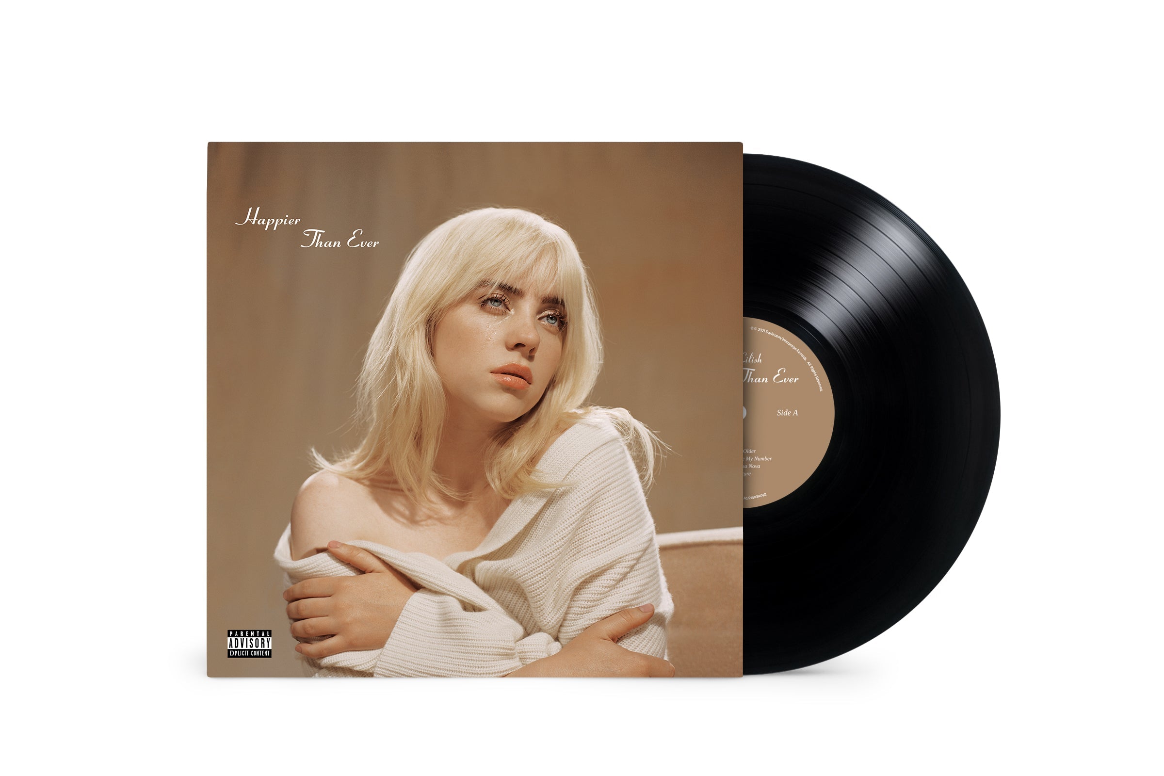 Happier Than Ever (100% Recycled) (2 LP) Vinyl Record