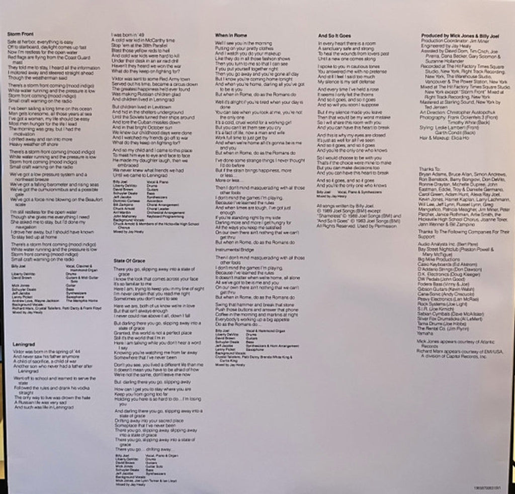 Billy Joel – River Of Dreams (LP Vinyl) Vinyl Record