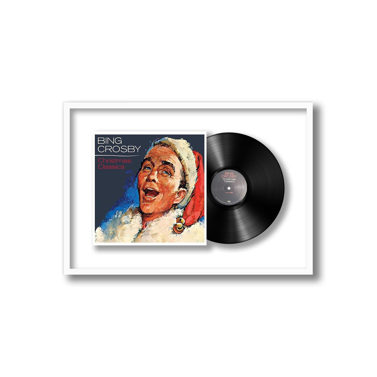Bing Crosby - Christmas Classics - Framed Vinyl Record