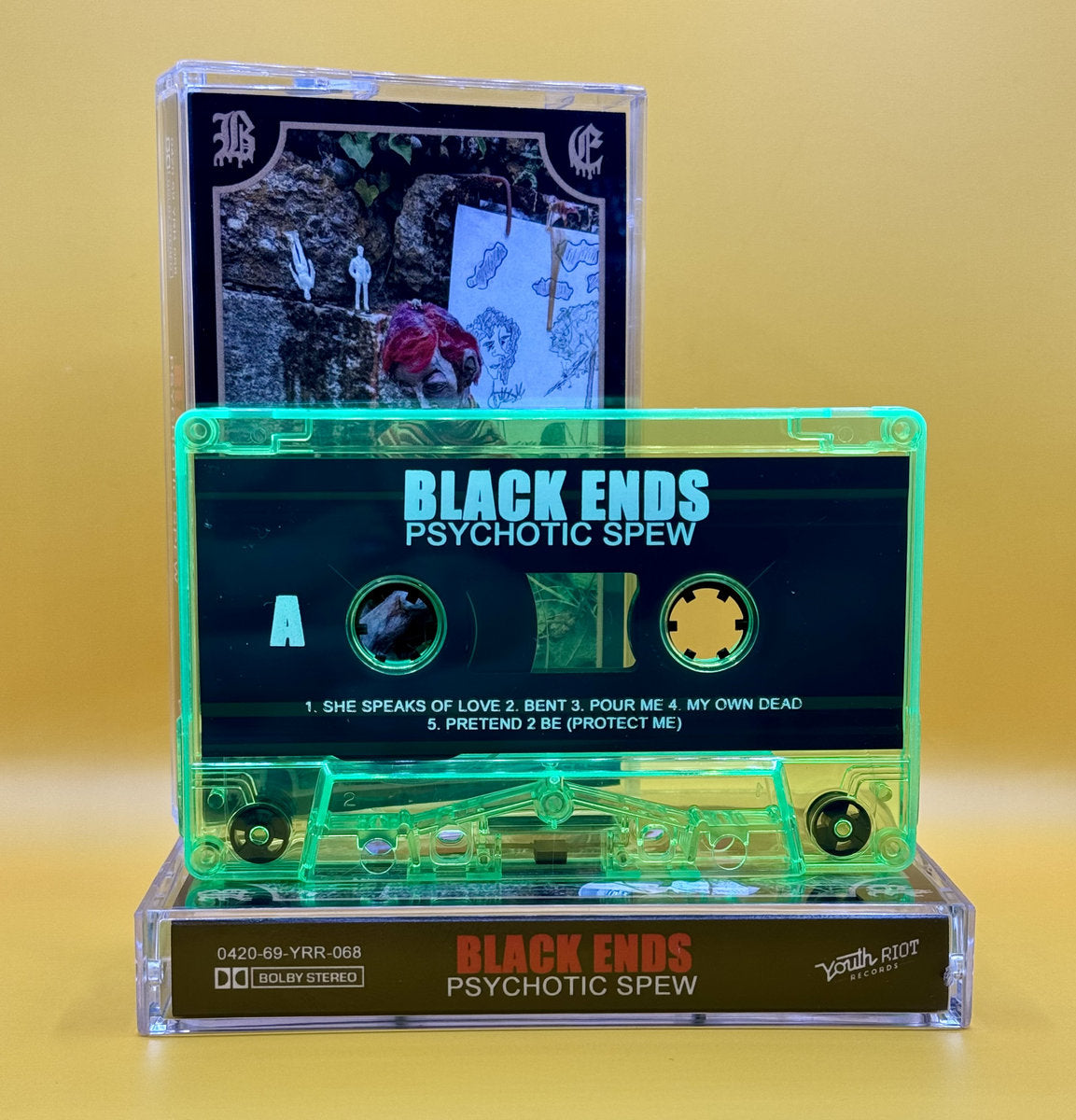 Black Ends – Psychotic Spew Cassette Tape