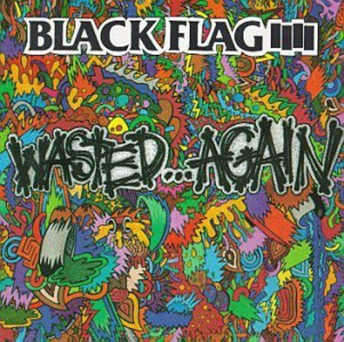 Black Flag Wasted Again - Compilation Vinyl Record