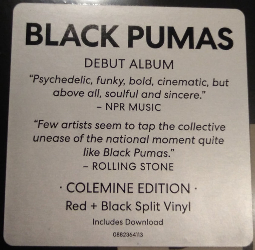 Black Pumas – Black Pumas (LP Vinyl) Vinyl Record