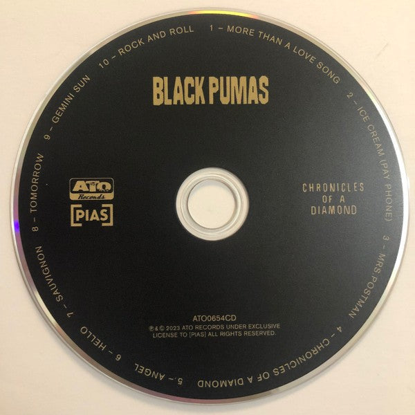 Black Pumas – Chronicles Of A Diamond Music CD