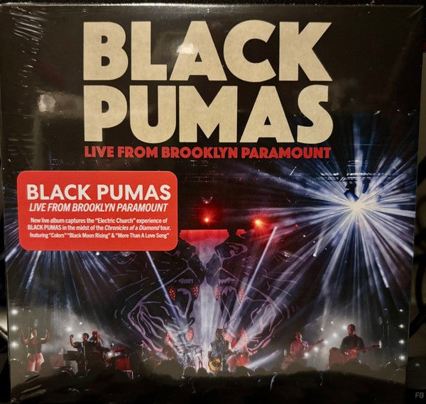 Black Pumas – Live From Brooklyn Paramount (2-CD) Music CD