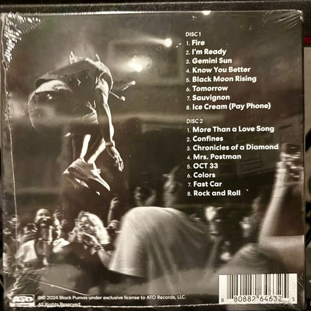 Black Pumas – Live From Brooklyn Paramount (2-CD) Music CD