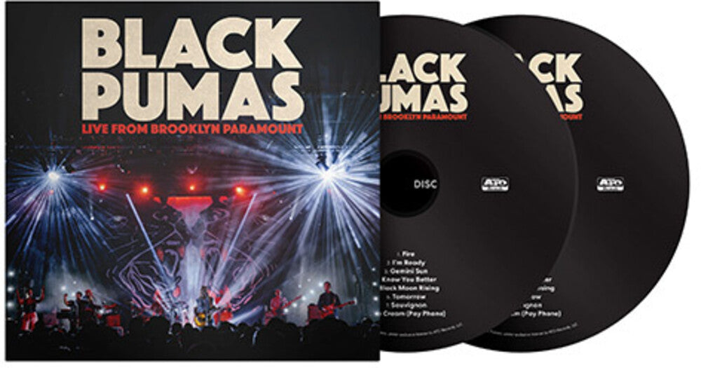 Black Pumas – Live From Brooklyn Paramount (2-CD) Music CD