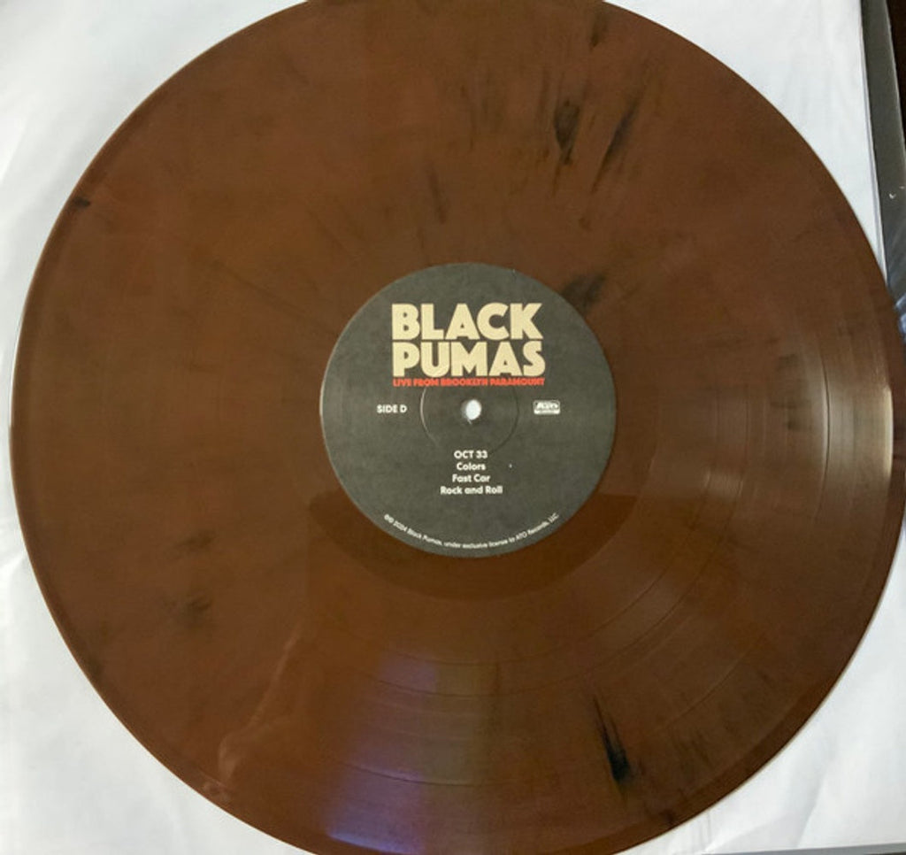 Black Pumas – Live From Brooklyn Paramount (2-LP Vinyl) Vinyl Record