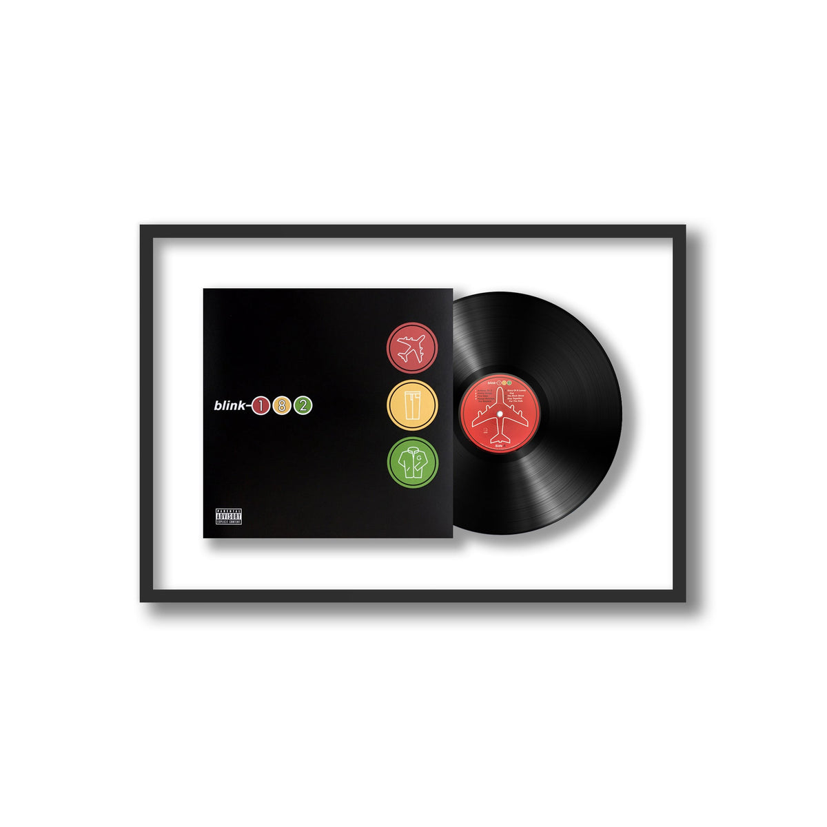 Blink-182 - Take Off Your Pants And Jacket - Framed Vinyl Record