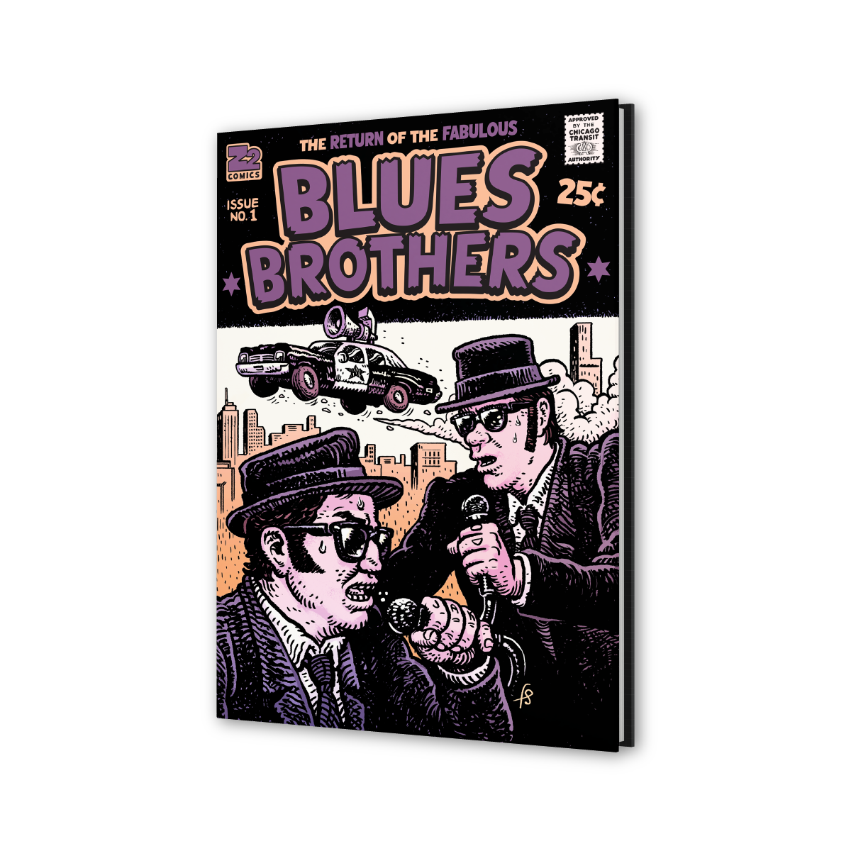 The Blues Brothers - The Escape of Joliet Jake - Signed by Dan Aykroyd (Platinum Edition) Graphic Novel & Vinyl Record