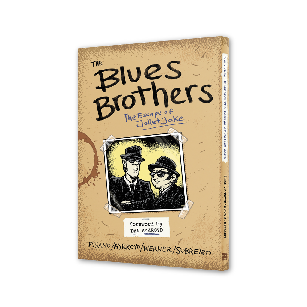The Blues Brothers - The Escape of Joliet Jake - Signed by Dan Aykroyd (Platinum Edition) Graphic Novel & Vinyl Record