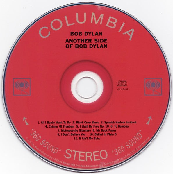 Bob Dylan – Another Side of Bob Dylan Music CD