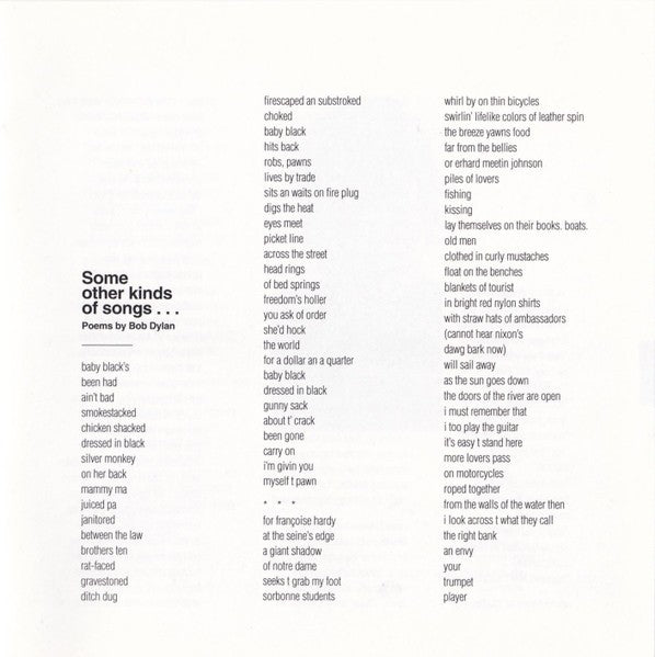 Bob Dylan – Another Side of Bob Dylan Music CD