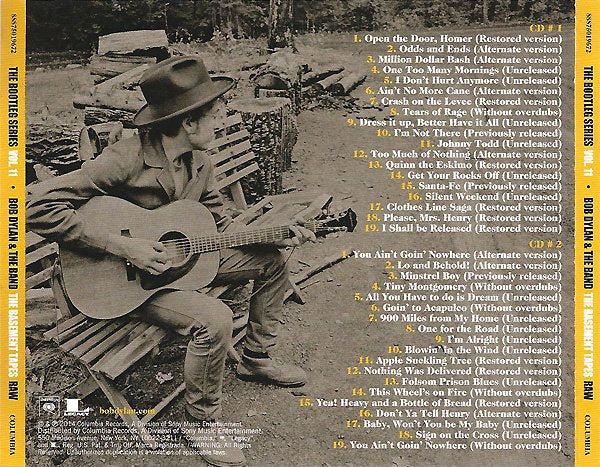 Bob Dylan – Basement Tapes Raw: The Bootleg Series 11 (2-CD) Music CD