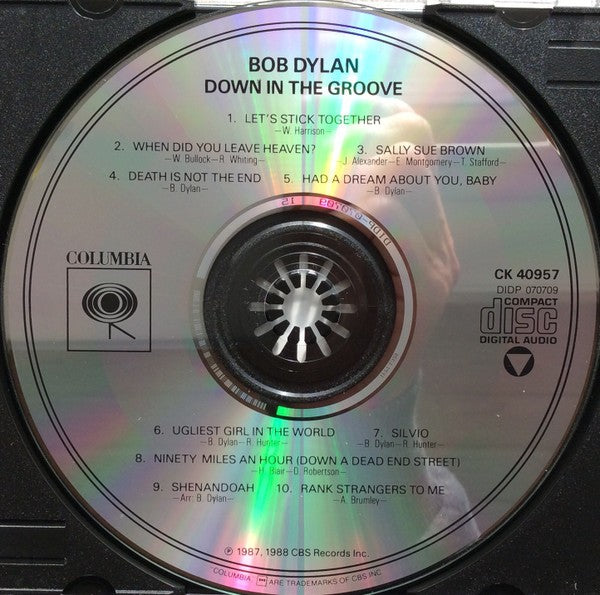 Bob Dylan – Down in Groove Music CD