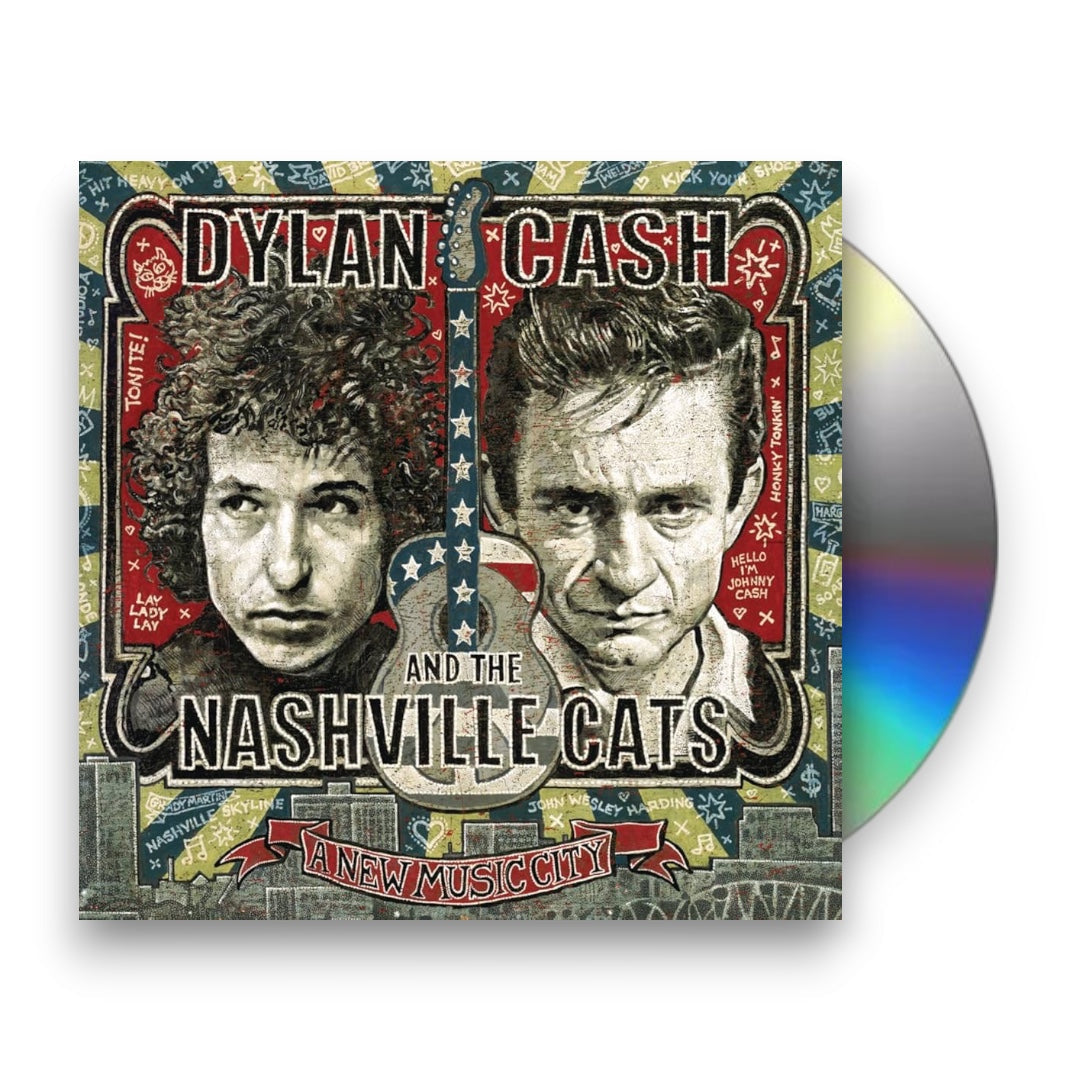 Bob Dylan – Dylan, Cash & the Nashville Cats: A New Music City (2-CD) Music CD