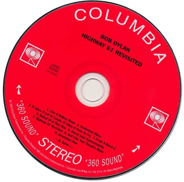 Bob Dylan – Highway 61 Revisited Music CD