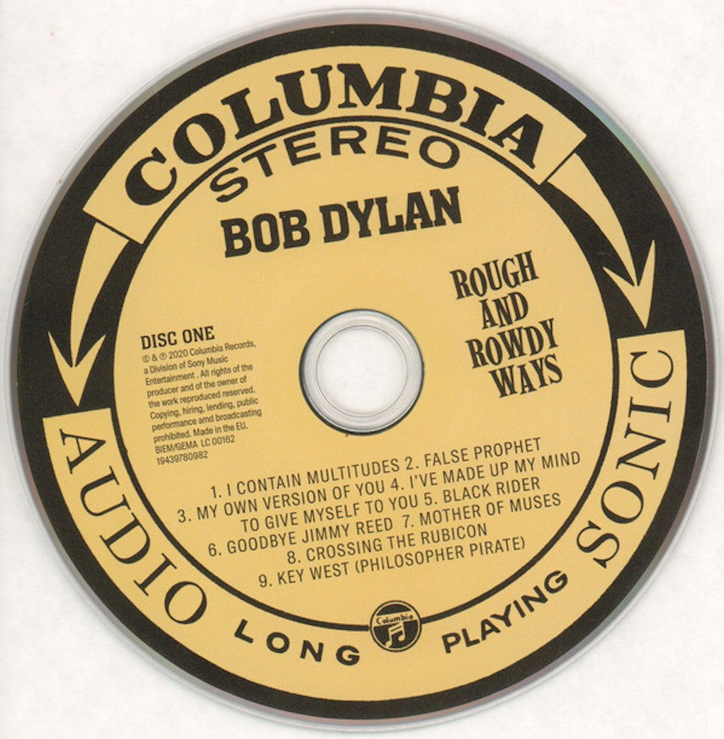 Bob Dylan – Rough And Rowdy Ways (2-CD) Music CD
