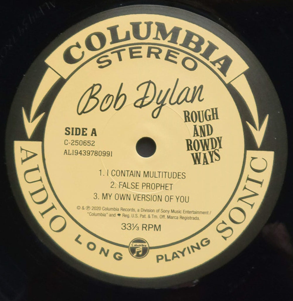 Bob Dylan – Rough And Rowdy Ways (2-LP Vinyl) Vinyl Record